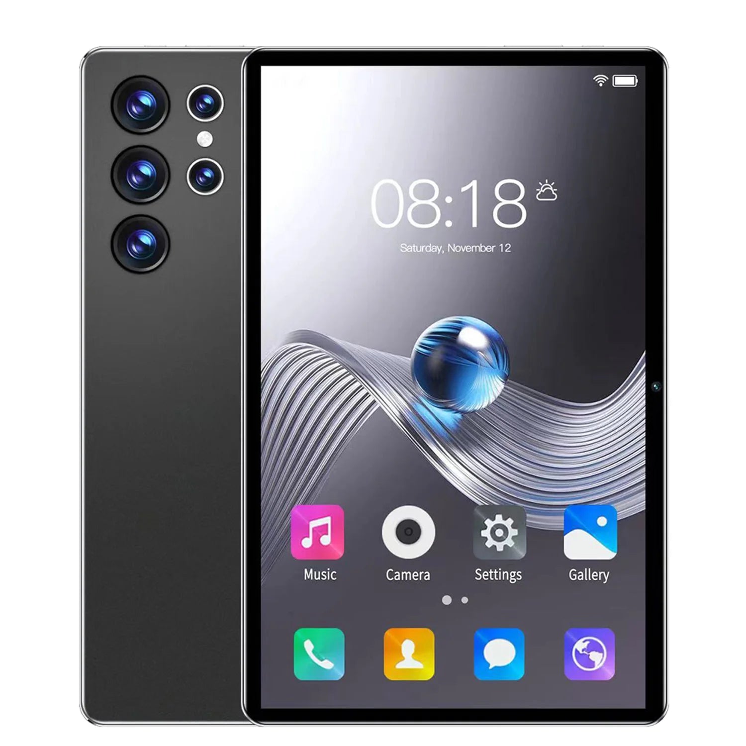 BDF-H39 Neue verbesserte Version 5G Android Tablets 10,1 Zoll Octa Core 6GB+128GB ROM 4G Dual SIM Dual WiFi Bildungs-Tablet 6000mAh