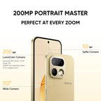 Neu eingetroffen: realme 16 Pro 5G Smartphone Europäische Version 200 MP LumaColor Kamera 6500 Nits AMOLED Display 6500 mAh Akku NFC