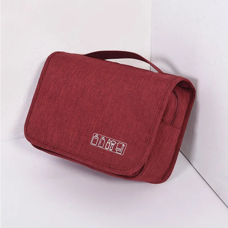 Hochwertige Make-up-Taschen für Damen Reise-Kosmetiktasche Kulturbeutel Wasserdichter Organizer Neceser Hängende Badezimmer-Waschtasche