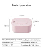DMWD USB Feuchttücherwärmer Baby-Feuchttücher-Heizgerät Handtuchspender Serviettenheizbox für Zuhause und Auto Feuchttücherwärmer Desinfektionstücher
