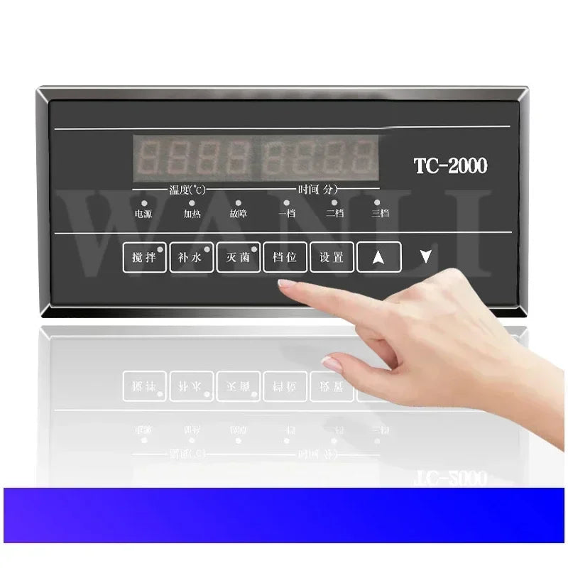 Home Electric 30L Kommerzielle Pasteurisierungsbehälter Milchpasteurisierungsmaschine Joghurt Kuh Wein Farm Rasen Intelligenter Sterilisator 22