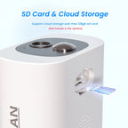 ANRAN 2K Solar-Überwachungskamera 3/5MP Outdoor Funk 2.4G WIFI Kamera Akku-Cam Flutlicht Farbe Nachtsicht NVR kann nicht hinzugefügt werden