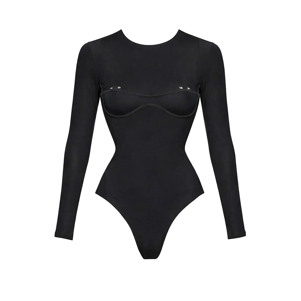 2026 2tlg. sexy Damen-Badeanzug, einteilig, weibliche Bademode, unifarben, Biquini, hoch geschnitten, Monokini, Push-Up-Badeanzüge, Strandmode