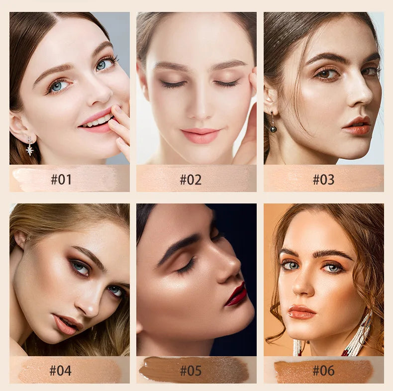 Flüssiger Concealer Matt, hohe Deckkraft, wasserfest, ölkontrollierend, feuchtigkeitsspendend, langanhaltend, professionelles Gesichts-Make-up
