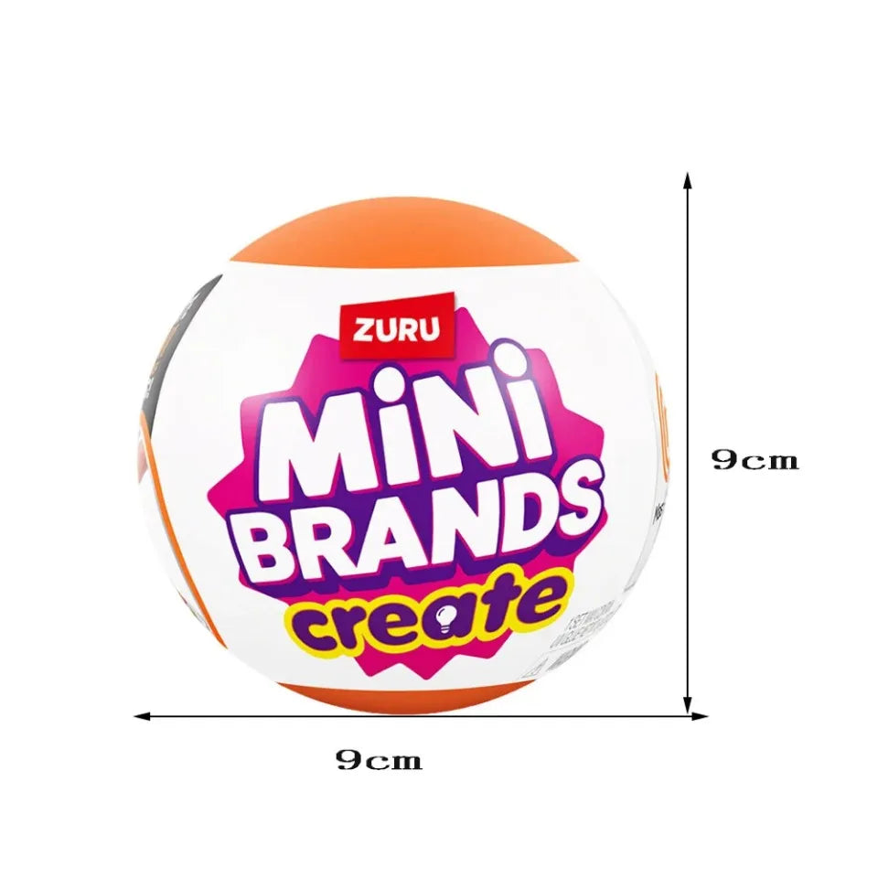 Zuru Surprises Mystery Mini Brands Blind Box Foodie Creat MasterChef Ball Überraschung Sammlerstücke Miniatur Miniaturen Lebensmittel Spielzeug