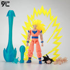 9L3D Gedruckte Dragon Ball Son Goku Vegeta Beerus Frieza Anime Lucky13 Dummy13 Titan13 Actionfiguren Mehrgelenkige Bewegliche Spielzeuge