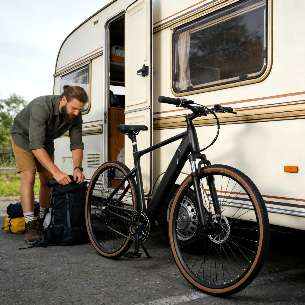 YANGOR 250W E-Bike, 28" Ultraleichter Rahmen, große Reichweite, Stadt- & Rennrad, geeignet für Damen und Herren E-Bike CE EU
