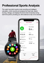 2025 Neue Smartwatch für die Krankenpflege: Blutsauerstoff, Blutfett, Harnsäure, EKG+PPG, Körpertemperatur, Bluetooth-Anruf, Gesundheits-Smartwatch