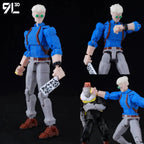 9L3D Lucky13 Gojo Sukuna Jujutsu Fushiguro Toji Gojo Satoru Actionfigur Dummy13 T13 Mehrgelenkige Sammlerstücke Titan13