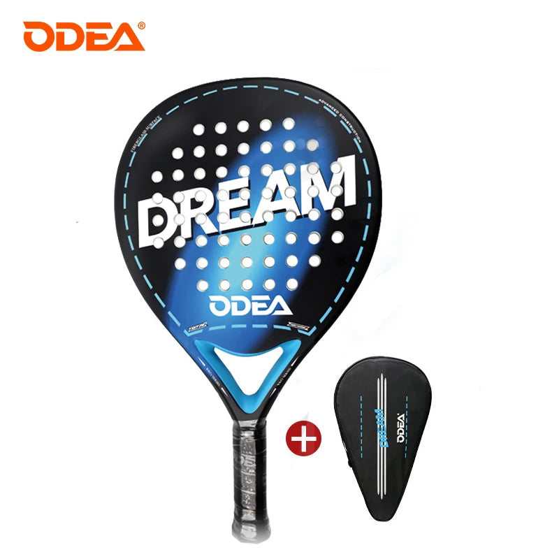Odea Platte Tischtennis-Schläger Käfig Strand-Paddel Professioneller fortgeschrittener Kohlefaser Sport-Schläger Outdoor Sport-Schläger
