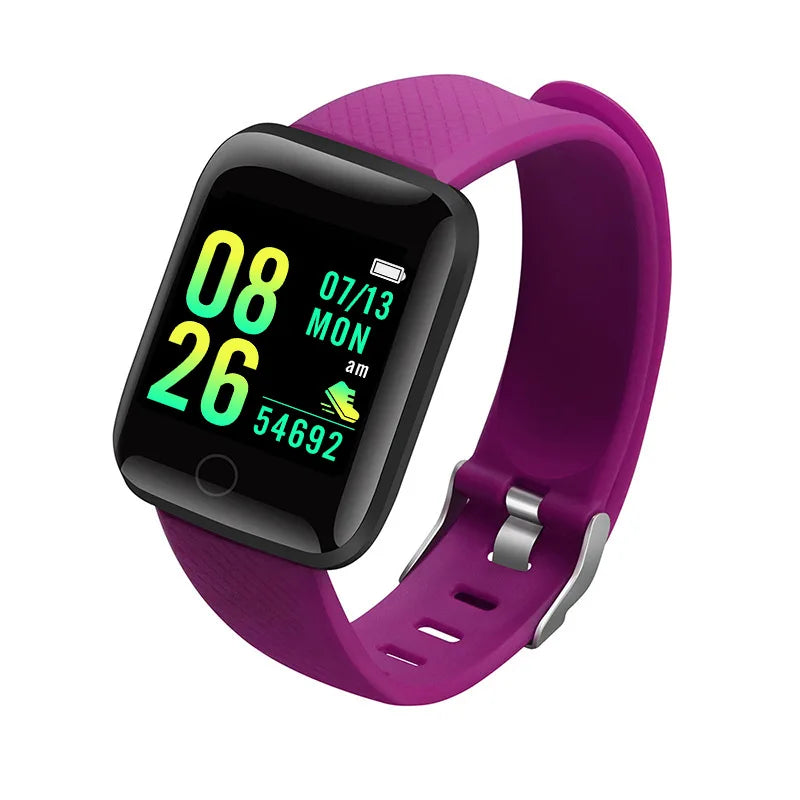 Smartwatch Herren Damen Armbanduhren Smart Watch Nachrichten Fitness Tracker Armband Geburtstagsgeschenk Elektronische Uhr für Android IOS