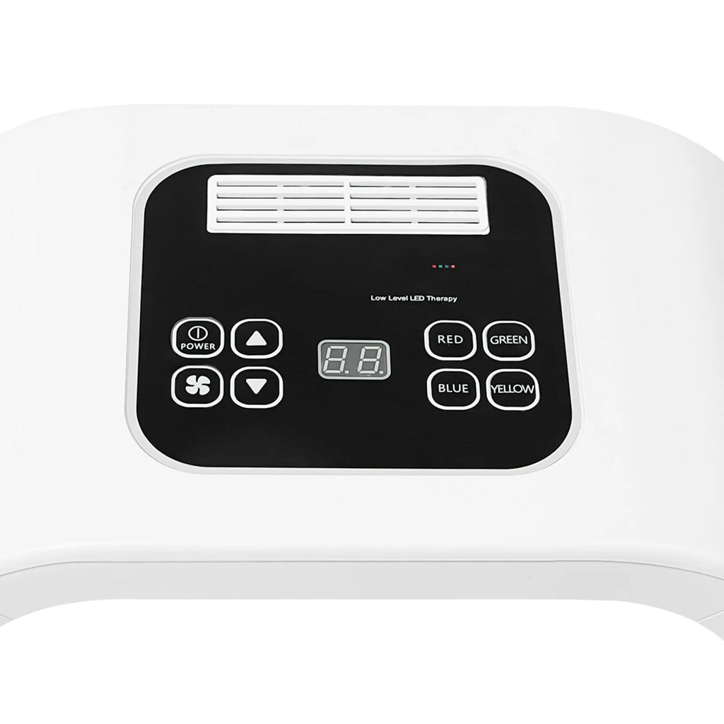 7 Colors PDT Photon Light Therapy LED Face Mask, 287 LEDs Skin Care Light Machine Facial Rejuvenation Salon Spa Beauty Equipment