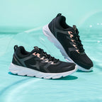 Xtep Damen Laufschuhe Verschleißfeste Freizeit-Sportschuhe Für Damen Winter Tennis Sneaker Damen Weiß 879318110073