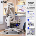 UVR Gaming Computer Stuhl Ergonomisches Design Möbel Feld Verstellbarer Drehstuhl Netz-Bürostuhl Heim- und Sportstuhl