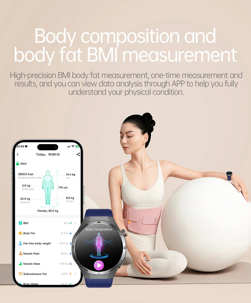2026 Neue Smartwatch für Pflegeberufe mit EKG+PPG Gesundheitsanalyse Blutdruck Lipide Harnsäure Drahtlose HD-Anruf Smartwatch Herren Damen