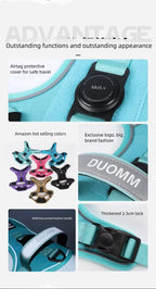 Anti Pull Dog Harness for Large Medium Dogs Reflective Escape Proof Tracker Chest Strap Breathable Adjustable Pet Supplies