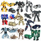 Kinder Spielzeug Mini Verwandlungs-Roboter-Kit Spielzeugmodelle 2-in-1 verformtes Auto Spielzeug Roboter Spielzeug für Kinder Geschenk Actionfigur