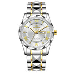 BANGWEI Elegante Luxus Quarz Damenuhr Mode Klassisch Einfach Edelstahluhren Automatisches Datum Wasserdicht Diamant Damen Armbanduhr