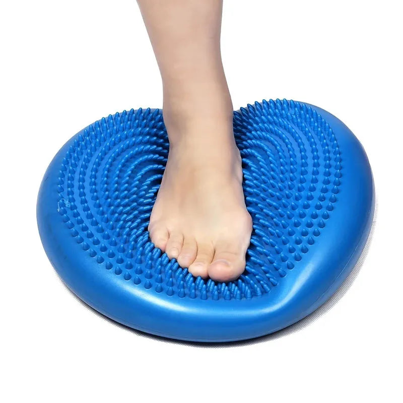 Aufblasbares Therapiekissen für Physiotherapie, Autismus, ADHS, sensorisches Gleichgewicht, Spielzeug für Kinder und Erwachsene, lustige Familienspiele