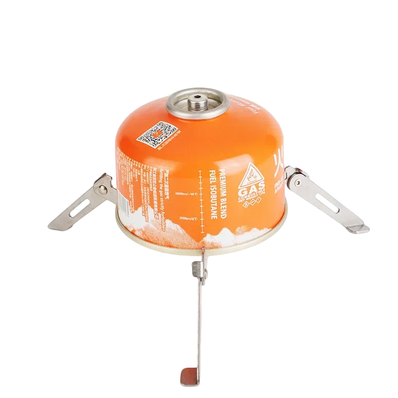 Halter für Gaskartuschen, klappbar, für Campingkocher, Flaschenhalter, Gaskartuschen-Stativ, Outdoor-Picknick-Werkzeug