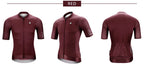 DAREVIE Radtrikot SPF 50 UV-Schutz Trainingsniveau Slim Fit Kleine Größe Herren Damen Mann Fahrradtrikot Radsport-Trikot