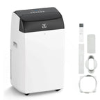 Tragbare Klimaanlage 12000 BTU, 4-in-1 Kühlung, Entfeuchter, Ventilator & Automatischer Luftstrom, Keine Außeneinheit, Leiser Betrieb, Für Zuhause