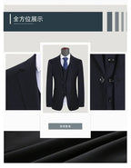 S-7XL Anzug Neu (Sakko + Weste + Hose) Koreanische Version der Slim-Fit-Arbeitskleidung Mode Business Herren Freizeit Hochzeits Gentleman-Anzug