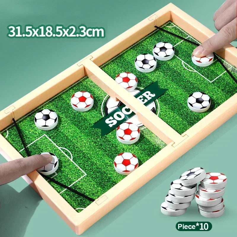 Fast Sling Puck Spiel Schleuder-Schach Tischschach Puzzle Partyspiel Erwachsener Kind Familienspiel Desktop-Battle-Brettspiele