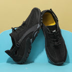 FANCYLEE Damen-Trekkingschuhe Atmungsaktives Mesh-Wanderer Leichtgewichtige Outdoor-Rutschfeste Bergsteigerschuhe EU 36-42