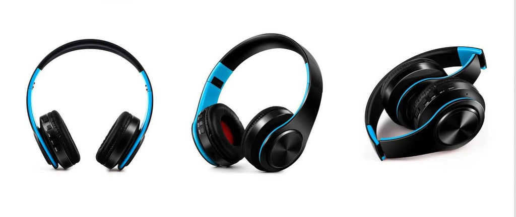 Herren Geschenk Gold Wireless Kopfhörer Bluetooth Kopfhörer Stereo Headset Spiel mit eingebautem Mikrofon, universell für Android und iOS