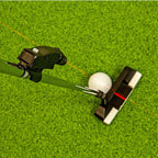 1 Stück schwarz Golf-Trainingshilfe Putter Rot Aid Aim Line Corrector Für Golfer Übungszubehör Zielhilfen