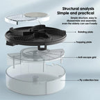 Electric Fly Trap USB plug-in Automatic Flycatcher Indoor Outdoor Safety Insect Catching Tool Quiet Home Kitchen Garden Flytrap