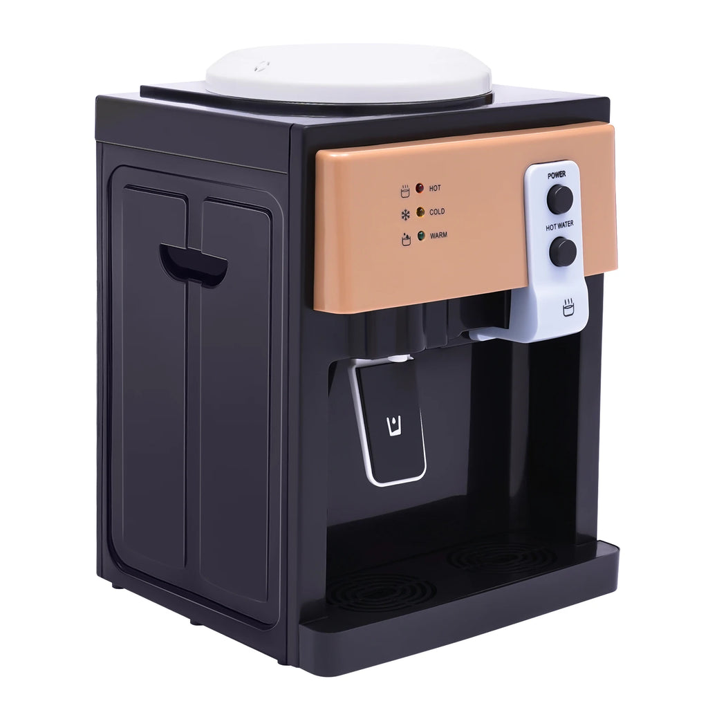 220V Heiß-Kaltwasserspender mit Top-Loading, für 3.5L/5L/10L/18.9L Flaschen, Tischgerät für Schreibtische, Couchtische
