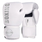 6/8/10/12oz Boxhandschuhe Professionelle Erwachsene Sanda Muay Thai Kampfhandschuhe für Männer und Frauen Trainings-Sandsack Free Fight MMA