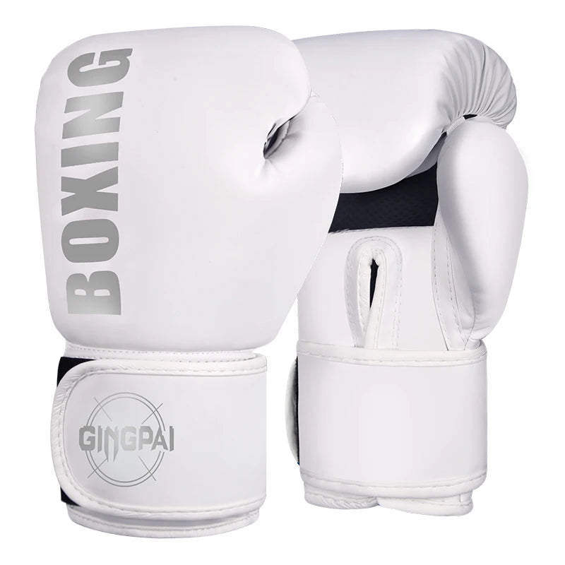 6/8/10/12oz Boxhandschuhe Professionelle Erwachsene Sanda Muay Thai Kampfhandschuhe für Männer und Frauen Trainings-Sandsack Free Fight MMA