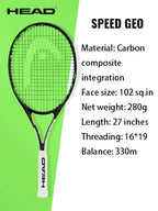 HEAD Carbon Composite Integration Tennisschläger für Anfänger Damen Herren Studenten Einzel-Trainingsschläger