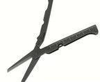 Tragbare faltbare Edelstahlschere, multifunktionales Outdoor-Werkzeug für Camping, Jagd und Angel-Survival-Ausrüstung