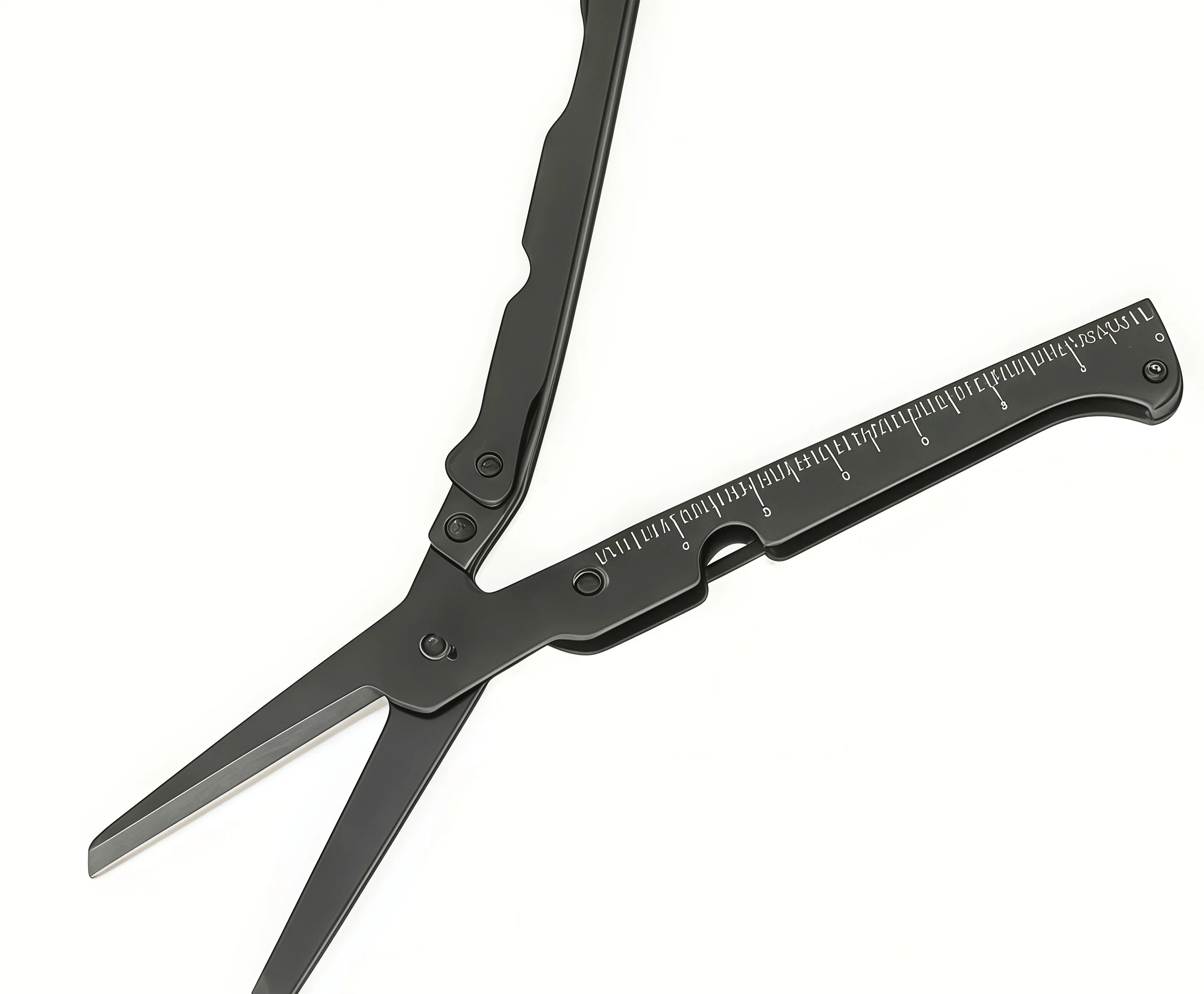 Tragbare faltbare Edelstahlschere, multifunktionales Outdoor-Werkzeug für Camping, Jagd und Angel-Survival-Ausrüstung