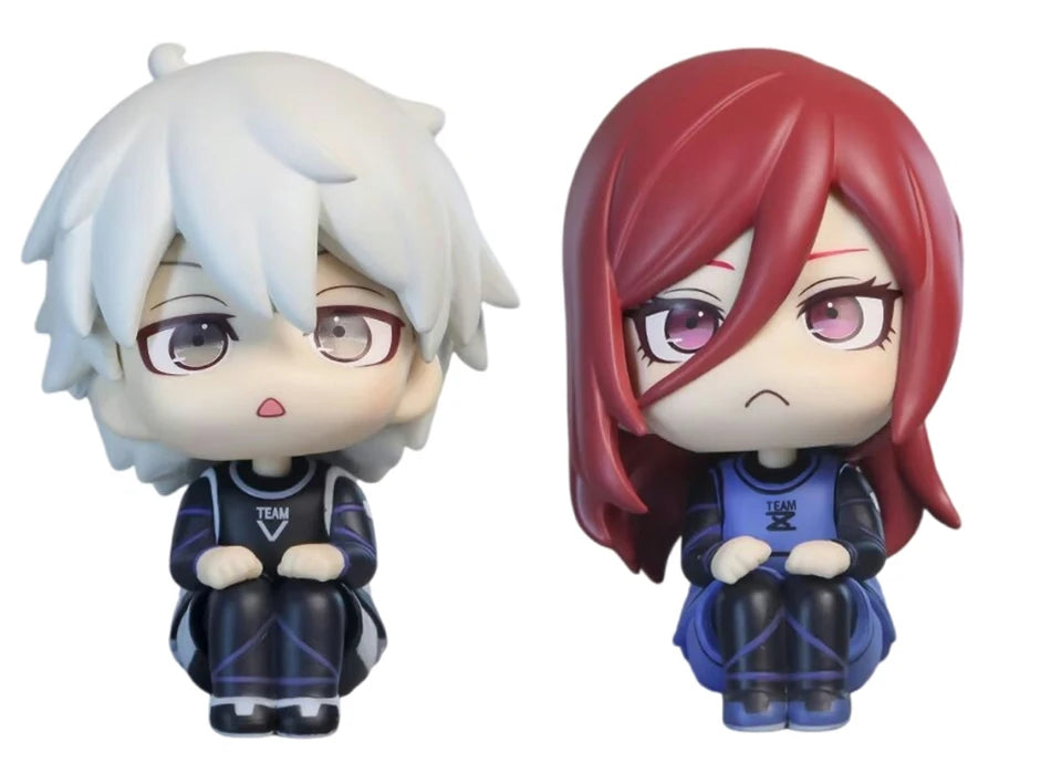 BLUE LOCK Actionfiguren Isagi Yoichi Bachira Meguru Anime Figur Q-Version Figur Sammelmodell Kinderspielzeug Puppen Geschenke