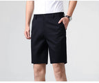 Neue klassische Passform für Herren Stretch Bermuda Leichte schnelltrocknende Stretch-Shorts Golf-Shorts Wandern Reisen