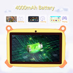 2026 Globale Version 7 Zoll 5G WiFi Kinder-Tablet Quad Core 4GB RAM 64GB ROM Dual Kameras Kindergeschenke Tablets Android 13.0