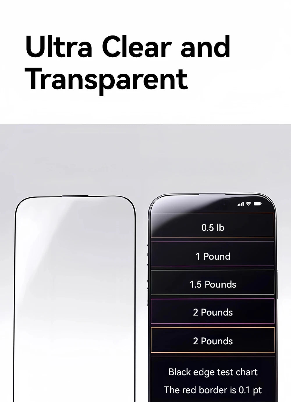 Joyroom 1/2/3 Stück für iPhone 17 Pro Max HD Glas Displayschutzfolie für iPhone 17/17Pro/17Air Vollbild-Schutzfolie aus gehärtetem Glas