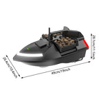 Modernes GPS-Futterboot mit 3 Köderbehältern, 12000mAh kabelloses Futterboot mit automatischer Rückkehrfunktion, verschiedene Stile