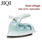 100-240V Mini-Bügeleisen Handheld-Dampfbügler Keramiksohle Nass-Trocken-Dual-Use Kleidung Stoffbügeleisen tragbar für Reisen