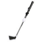 Einziehbarer Golfschwung-Trainingshelfer, Rhythm Click Sound Warm Up Golf Swing Trainer, Golf Grip Trainer Aufsatz – Kraft & Tempo