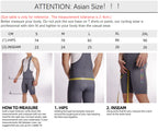 DAREVIE Radhose Seamless 4.0 Italien ELASTIC-INTERFACE Polster Radhose Diamond Beinabschluss Herren Trägerhose