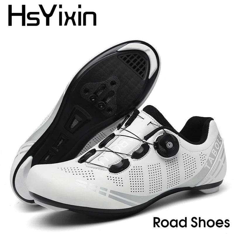 Fahrradschuhe aktualisiertes Modell MTB Fahrrad Herren Rennen Wettkampf selbstsichernd Speed Fahrrad Sportschuhe Damen Spd Cleats Radschuhe