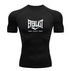 Neues Kompressions-Lauf-T-Shirt für Herren, Kurzarm, Fitnessstudio, Training, Sportbekleidung ZY00139