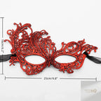 2er-Set, elegante schwarze Spitzen-Masken für Paare für Kostümpartys