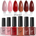 LILYCUTE Nagelgel-Politur-Set, Rosa Grün, Frühling, DIY-Nagelkunst-Design, lang anhaltend, Soak Off UV Gel, Maniküre, Malgel, Vernis-Kit